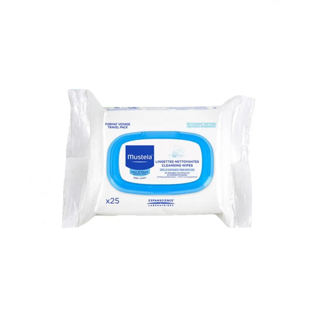 Mustela Facial Cleansing Cloths 25Wipes