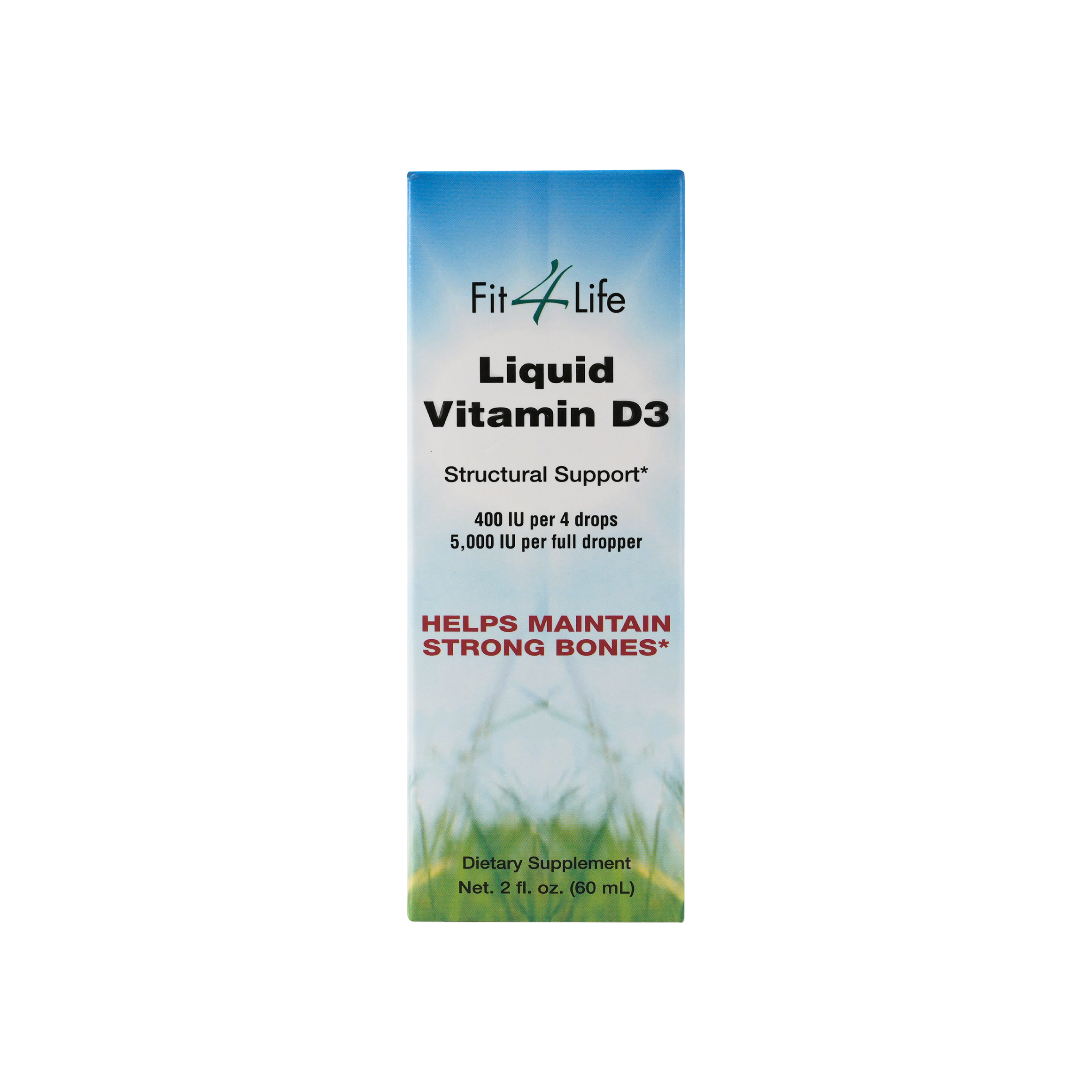 FIT 4 LIFE VITAMIN D3 LIQUID 60ML