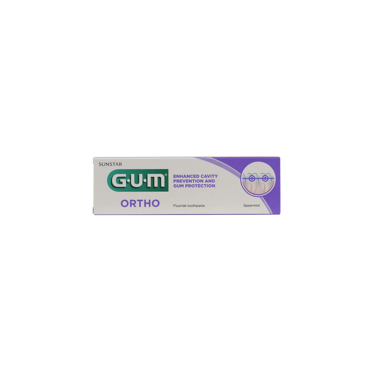 25777-GUM Ortho Toothpaste 75ml +1