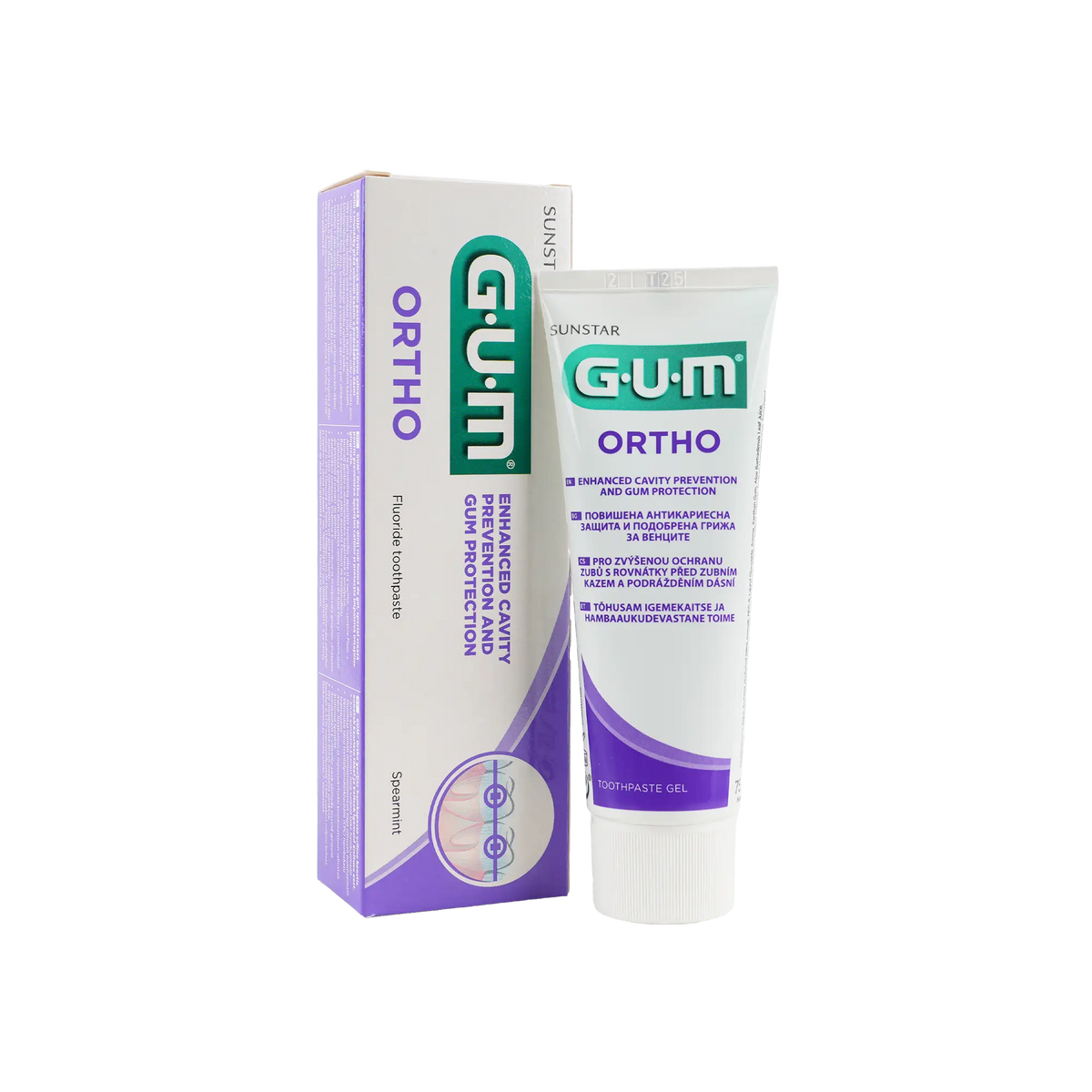 25777-GUM Ortho Toothpaste 75ml
