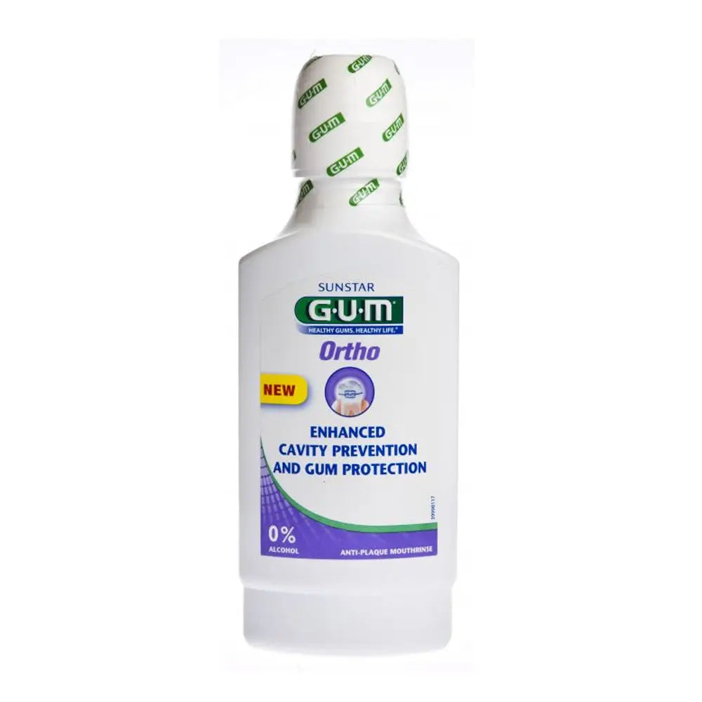 GUM Ortho Mouthwash 300ml-3090