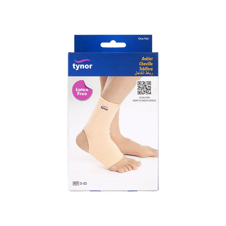 25858-Tynor Anklet Pair-D03 M