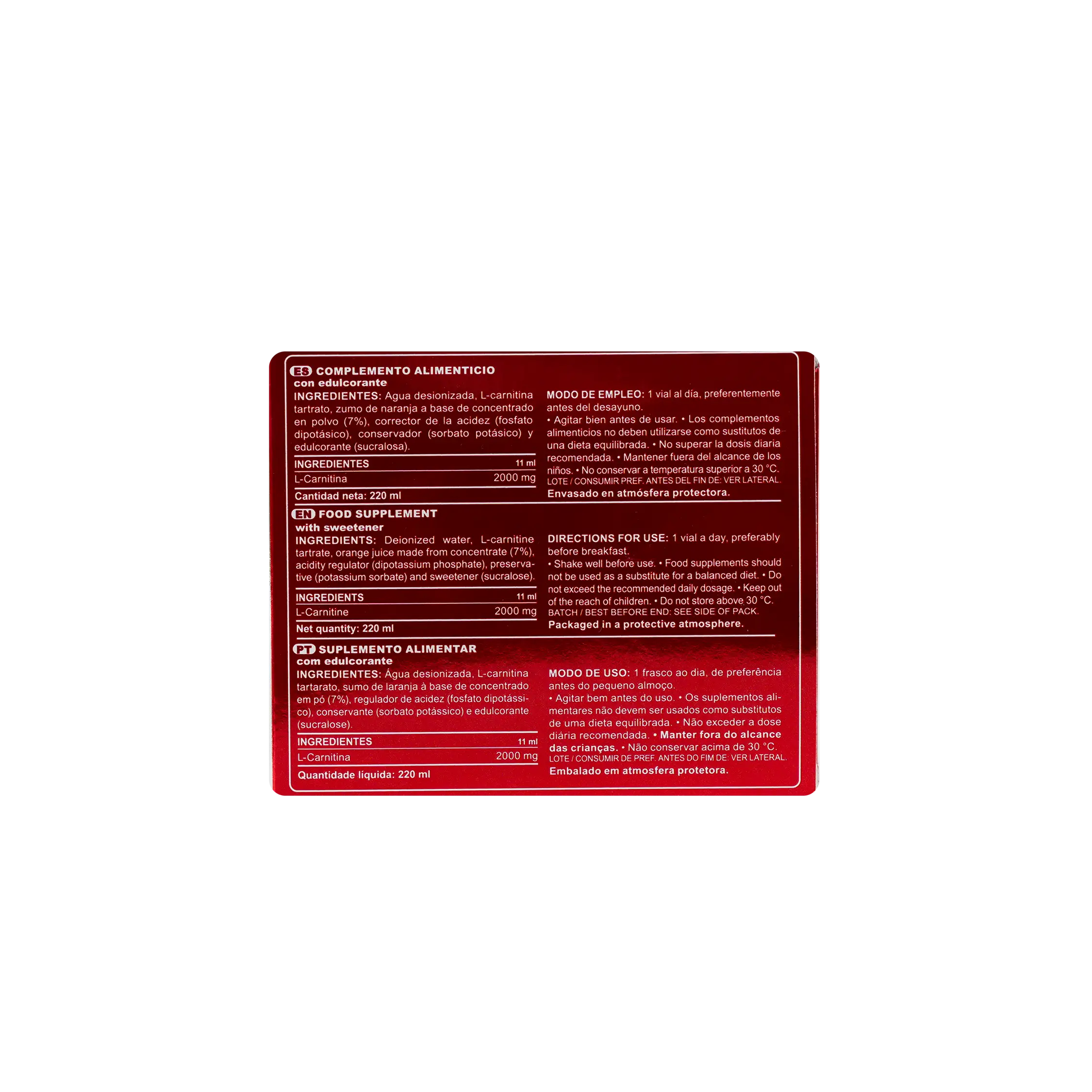 Marnys L-Carnitine 2000Mg 20 Vials