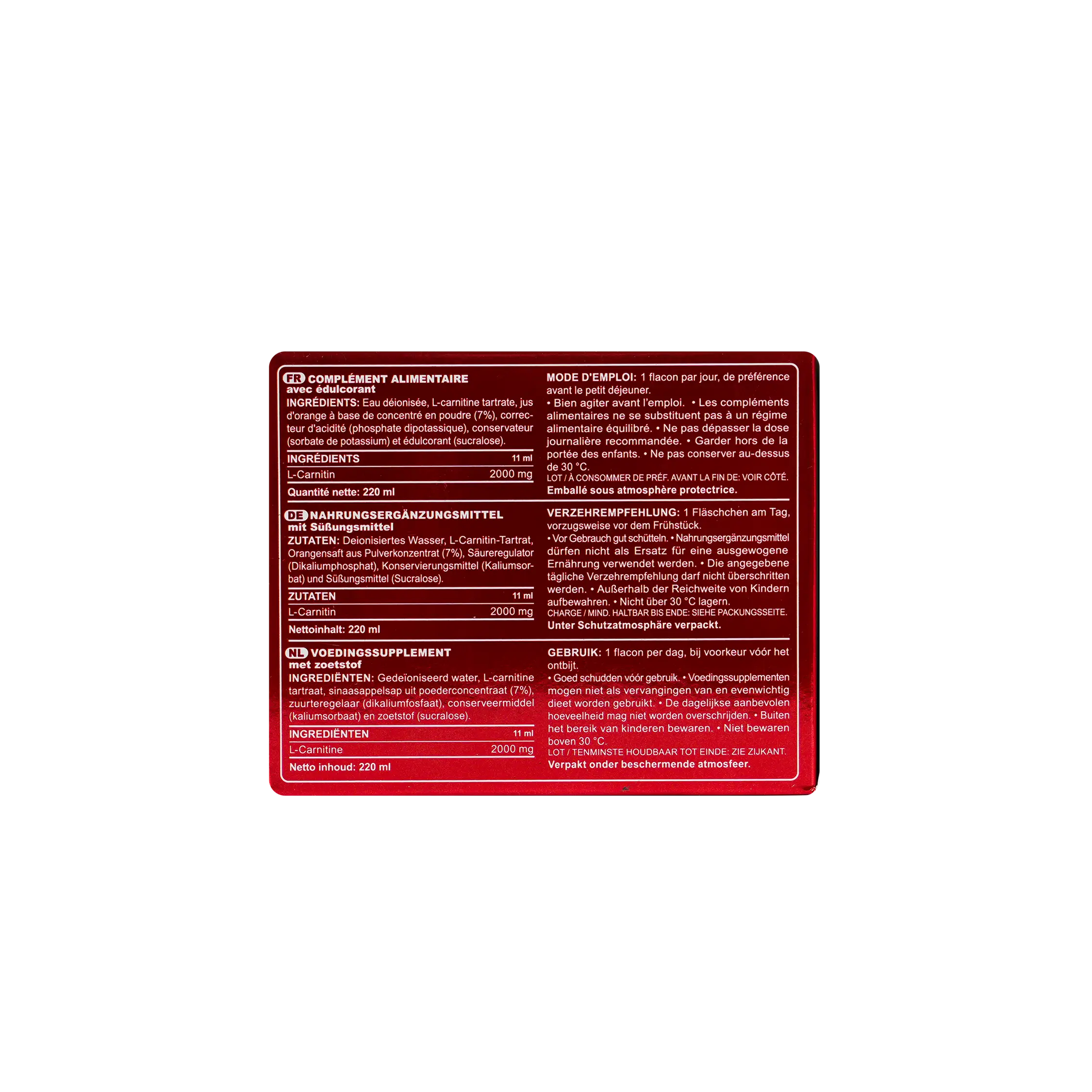 Marnys L-Carnitine 2000Mg 20 Vials
