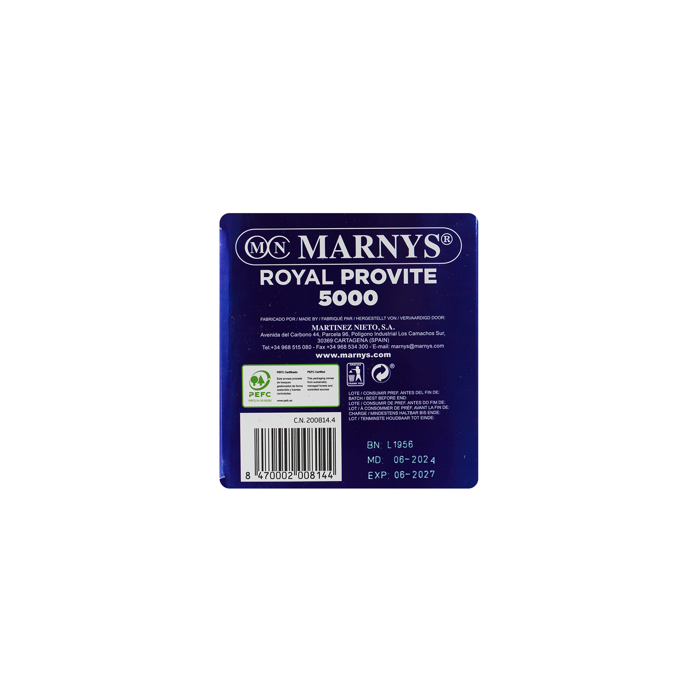 MARNYS ROYAL PROVITE 5000 20VIALS