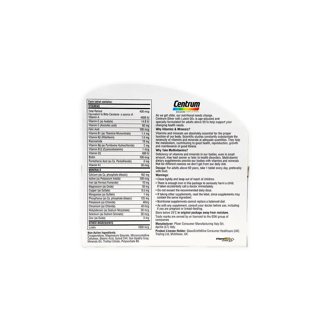 25969-Centrum Silver 100Tab +4