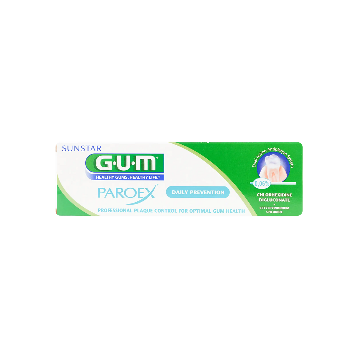 25971-GUM Paroex Toothpaste 0.06% 75ml +1