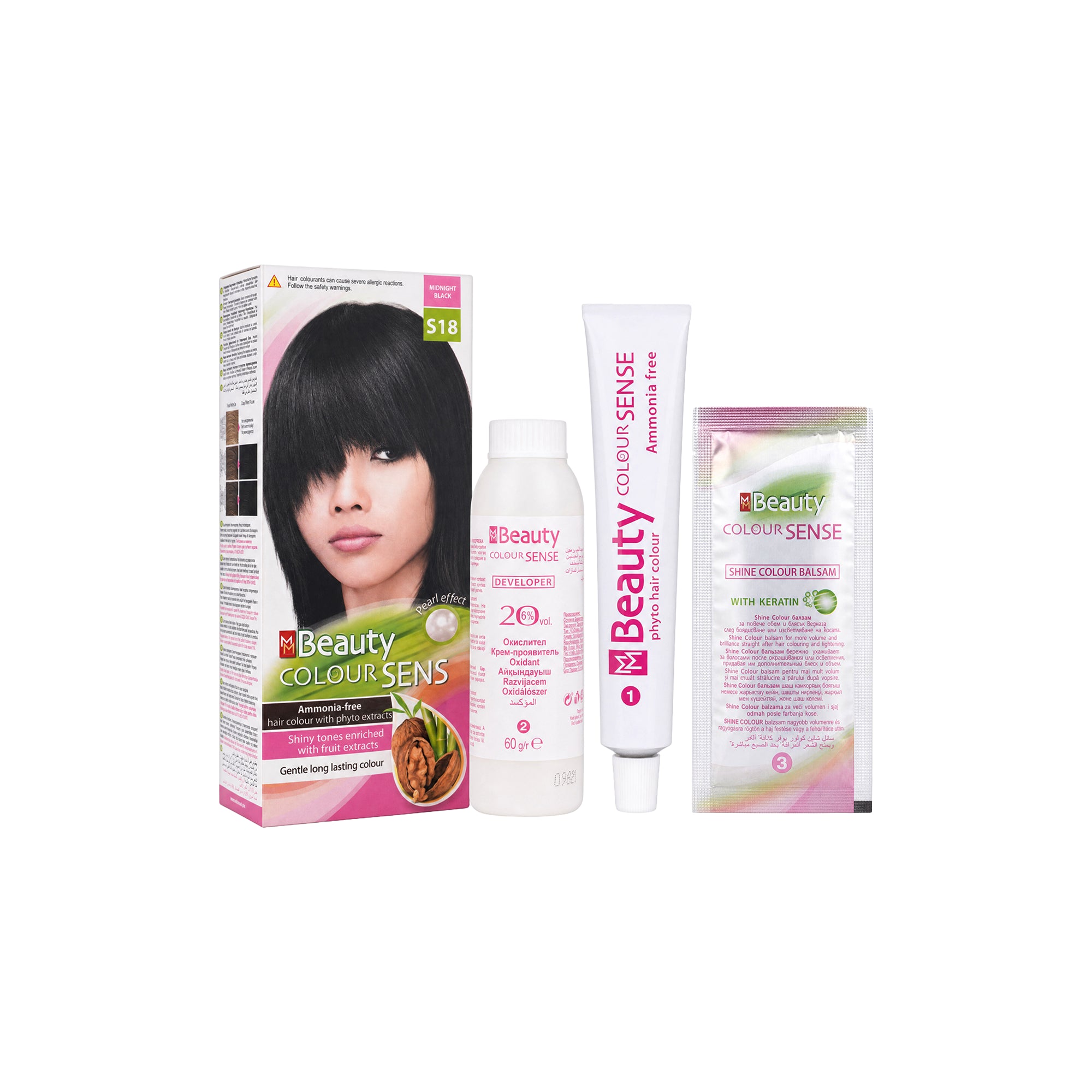 25993-Hair Color MM Beauty Color Sense 18 +4