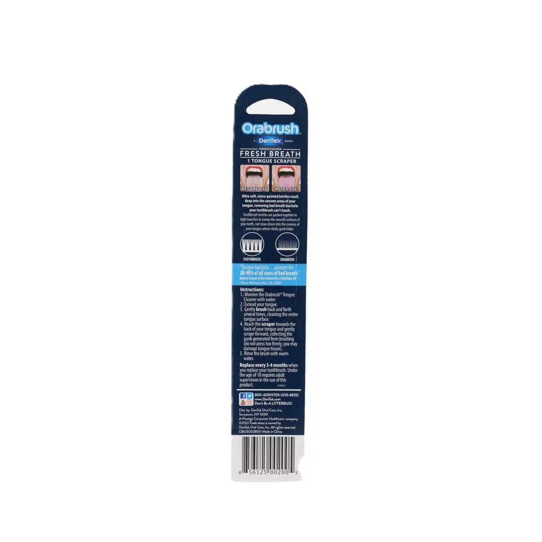 Orabrush Tongue Cleaner 1pc