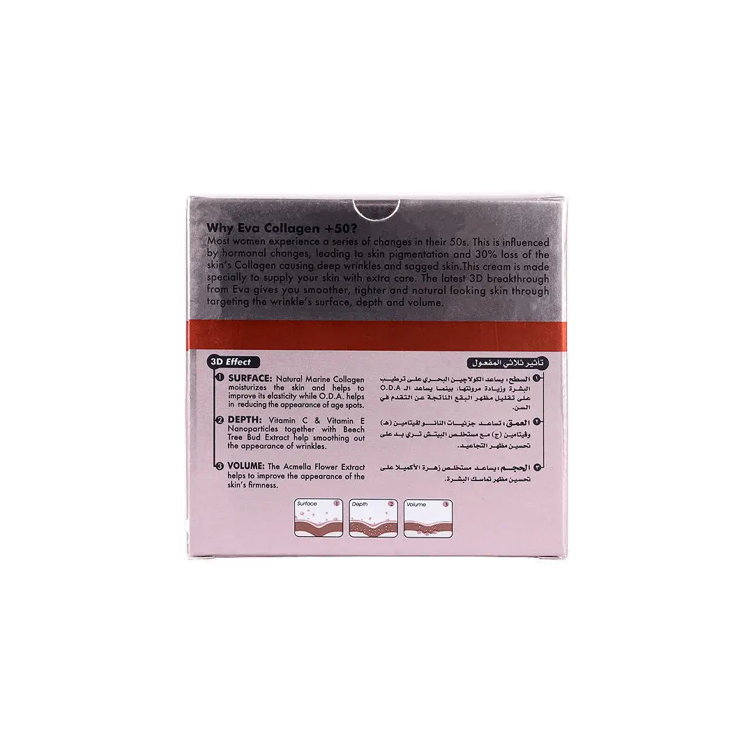 26012-Eva Collagen Anti-Ageing Sagging Cream (Age50+) 50Ml +5