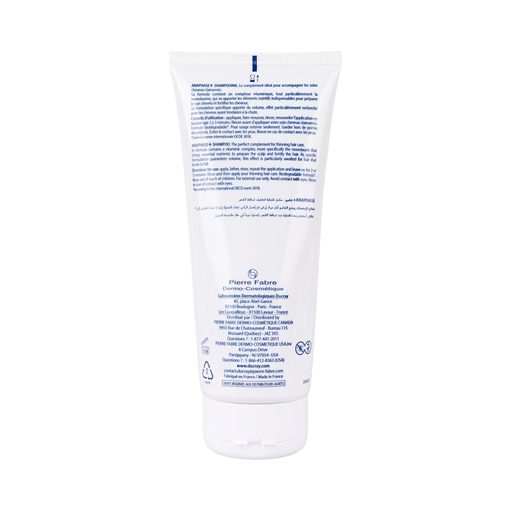 26037-Ducray Anaphase Plus Shampoo 200ml +2
