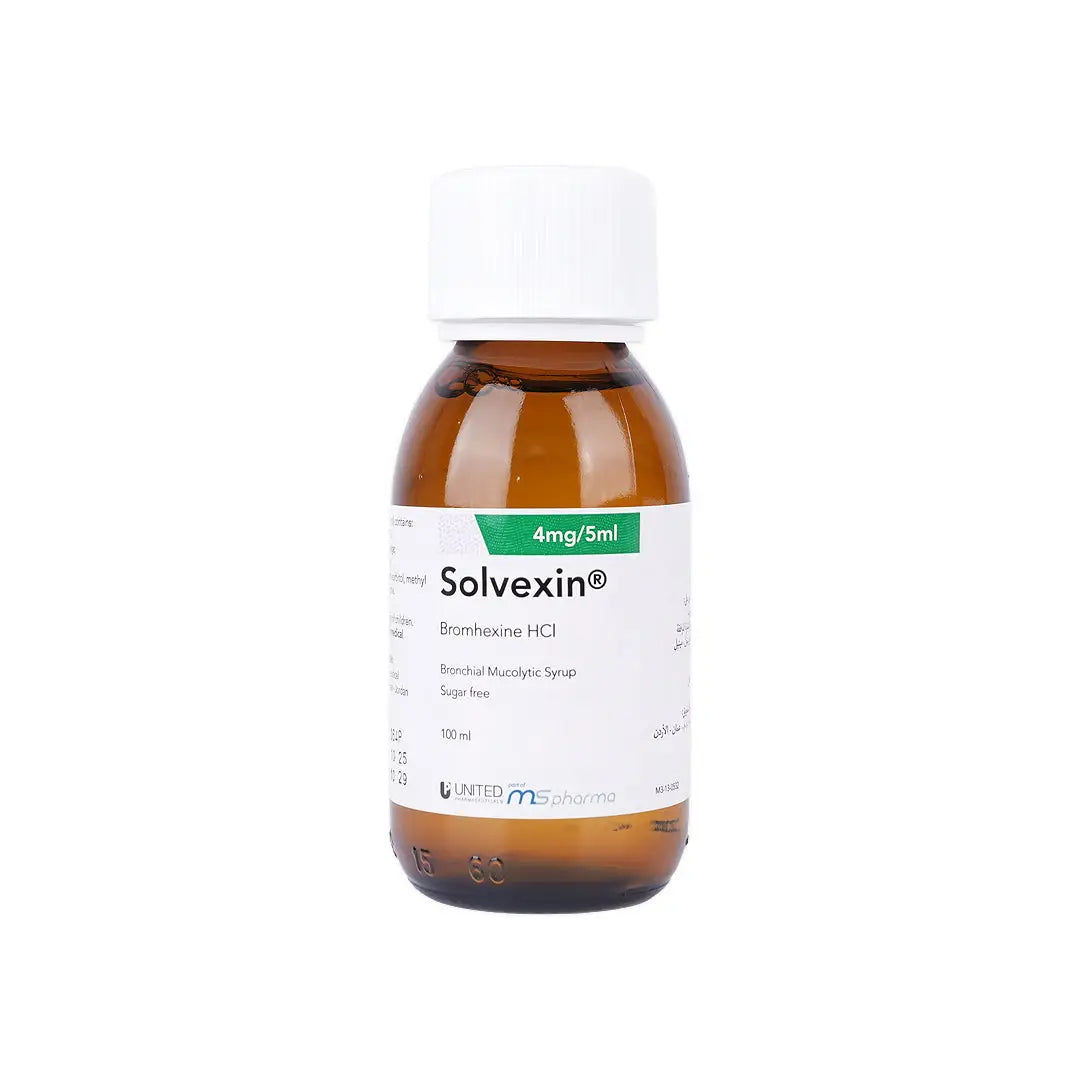 Solvexin Syrup 4Mg/5Ml 100Ml +2