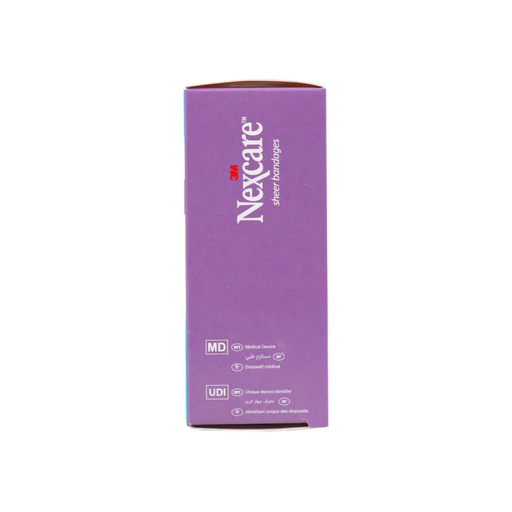 26162-Nexcare Sheer 72x25mm Bandages 50pcs-658 +2