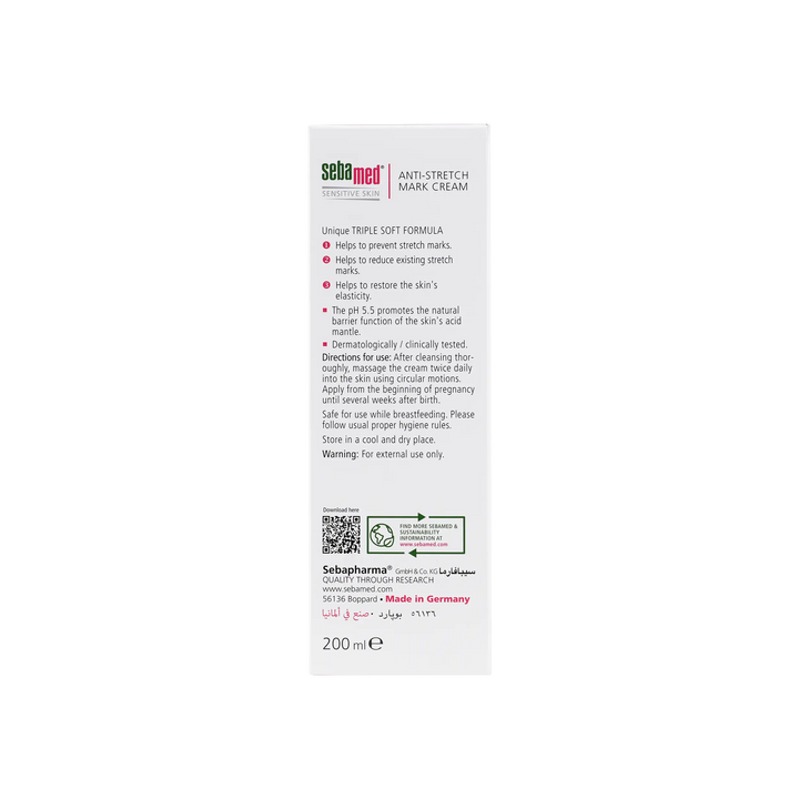 26172-Sebamed Anti-Stretch Mark Cr 200ml +1
