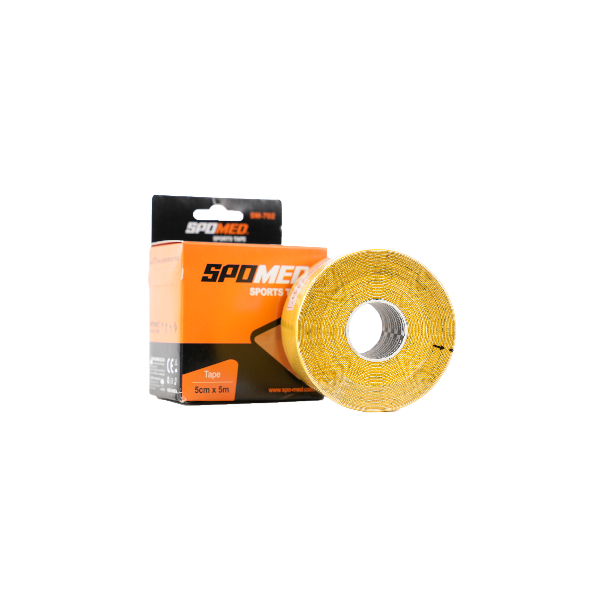 SPOMED SPORTES TAPE 5X5 (SM-702)-YELLOW