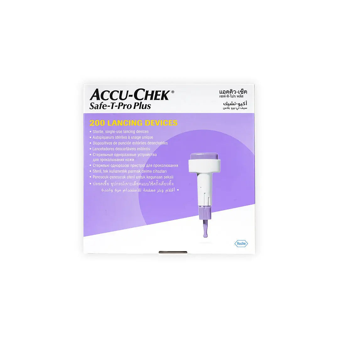 26252-Accu-Chek Safe-T-Pro Plus 200 Lancets