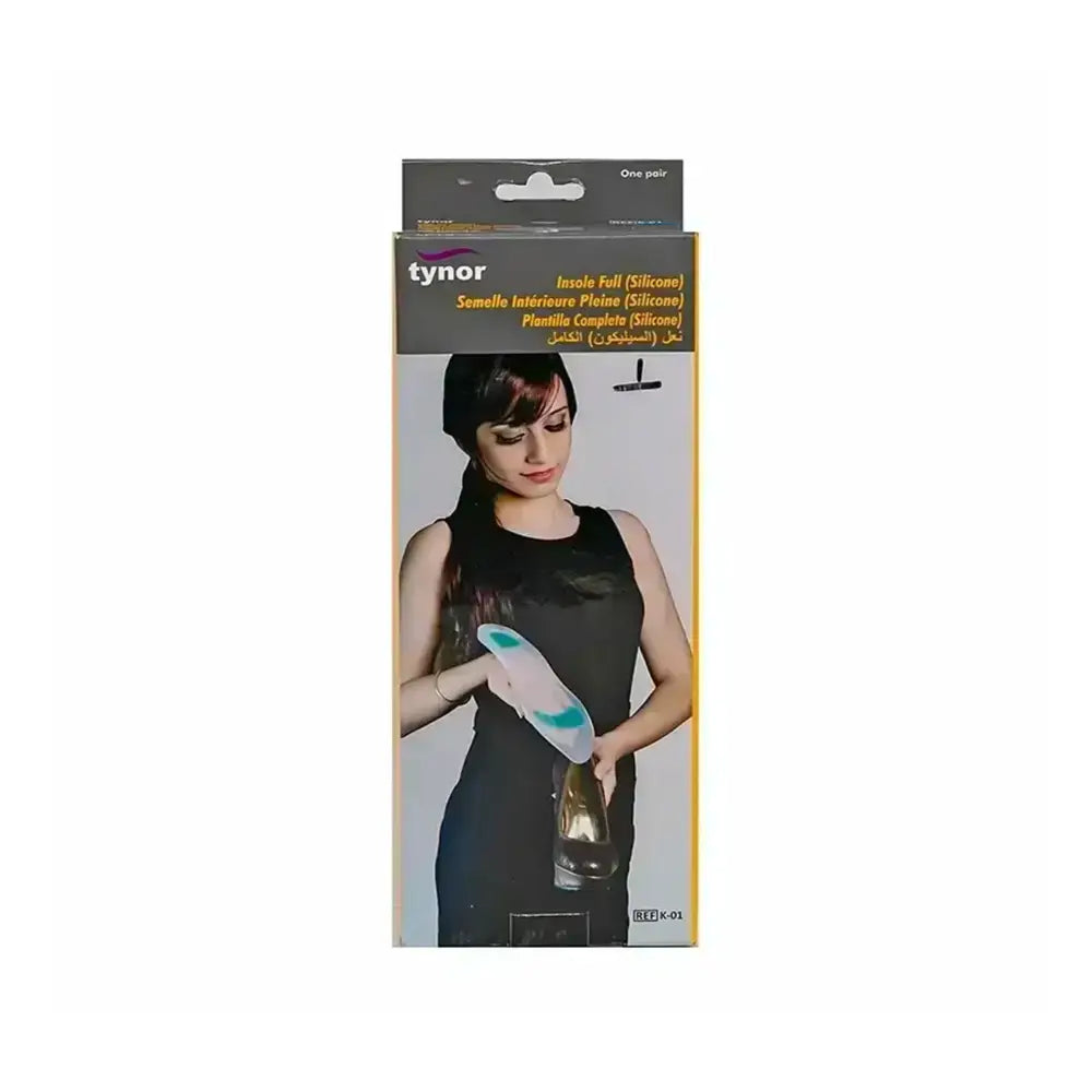 Tynor Insole Full Silicone Pair-K01 M