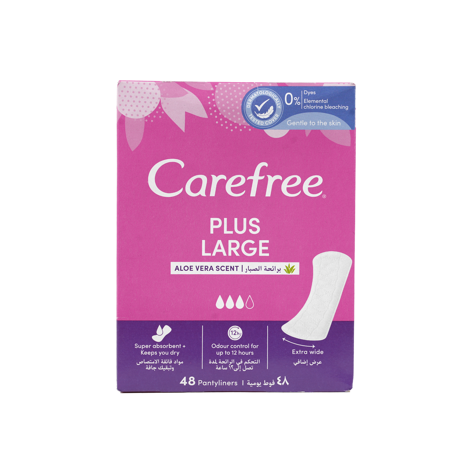 Carefree Plus Large 48Pcs-Aleo