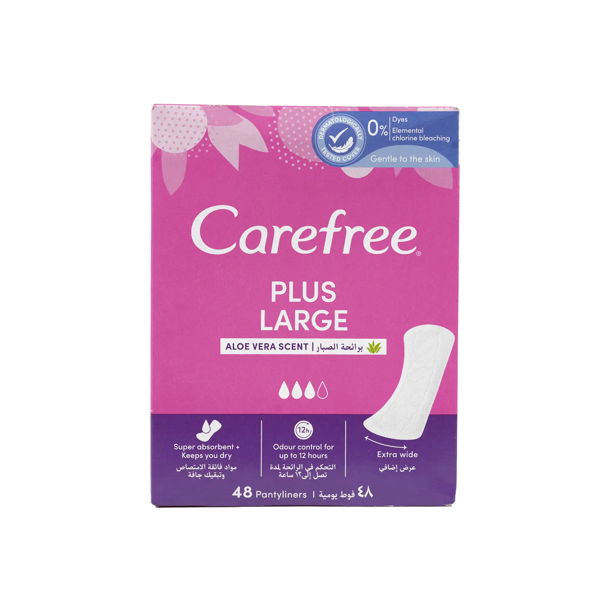 26326-Carefree Plus Large 48Pcs-Aleo