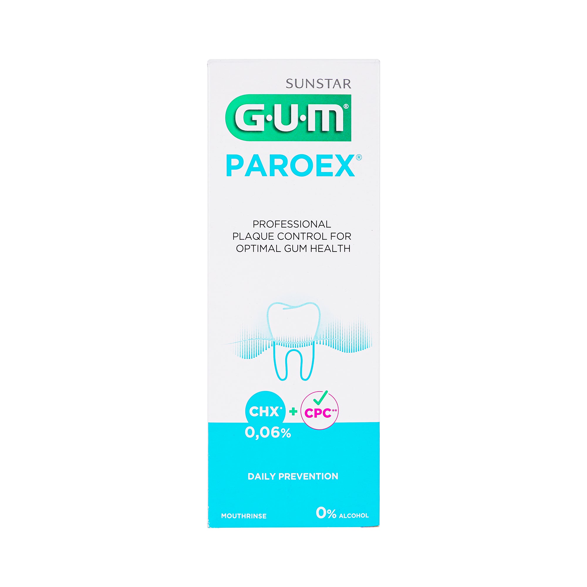 26335-GUM Paroex Mouthwash 0.06% 500ml +3