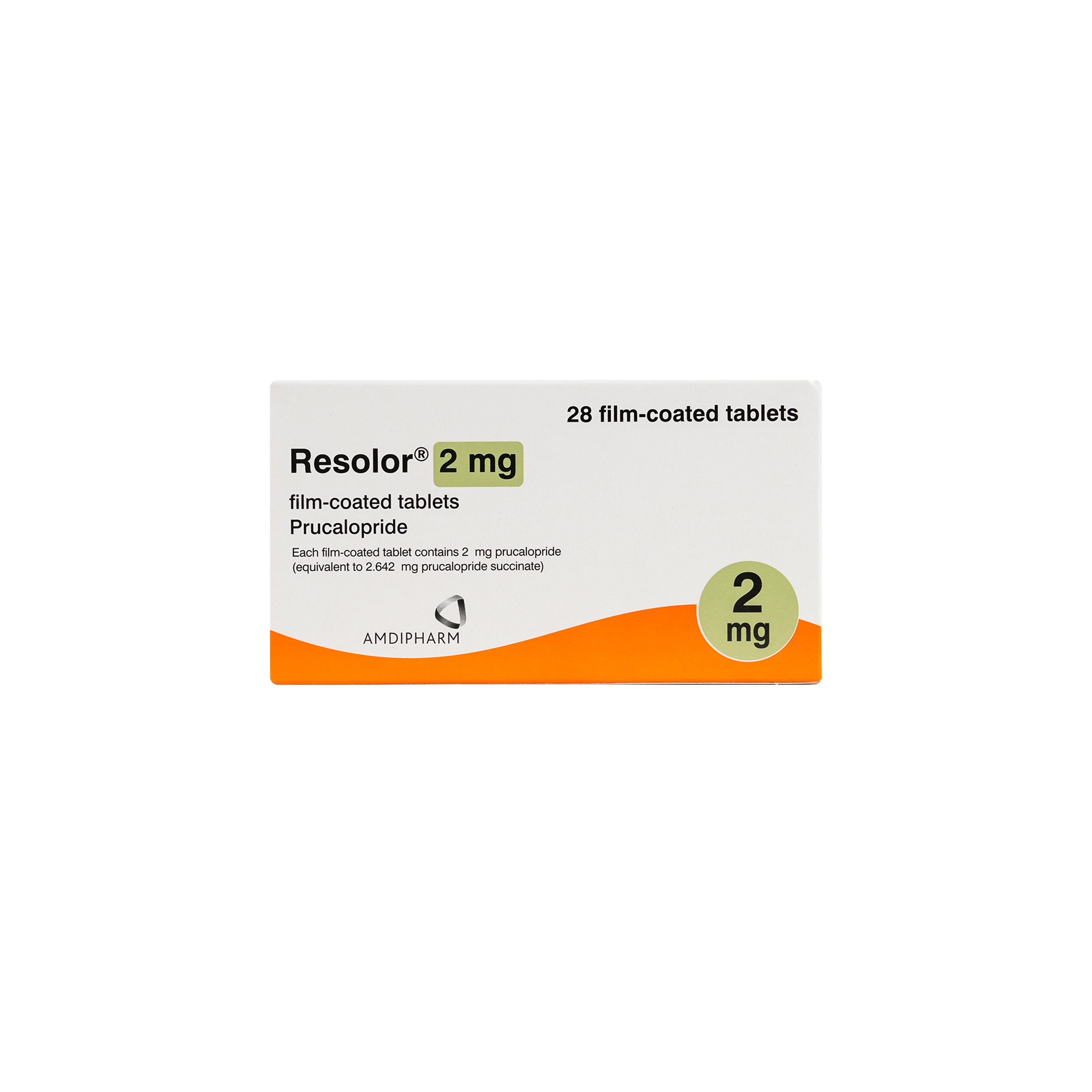 RESOLOR 2 MG 28 TAB