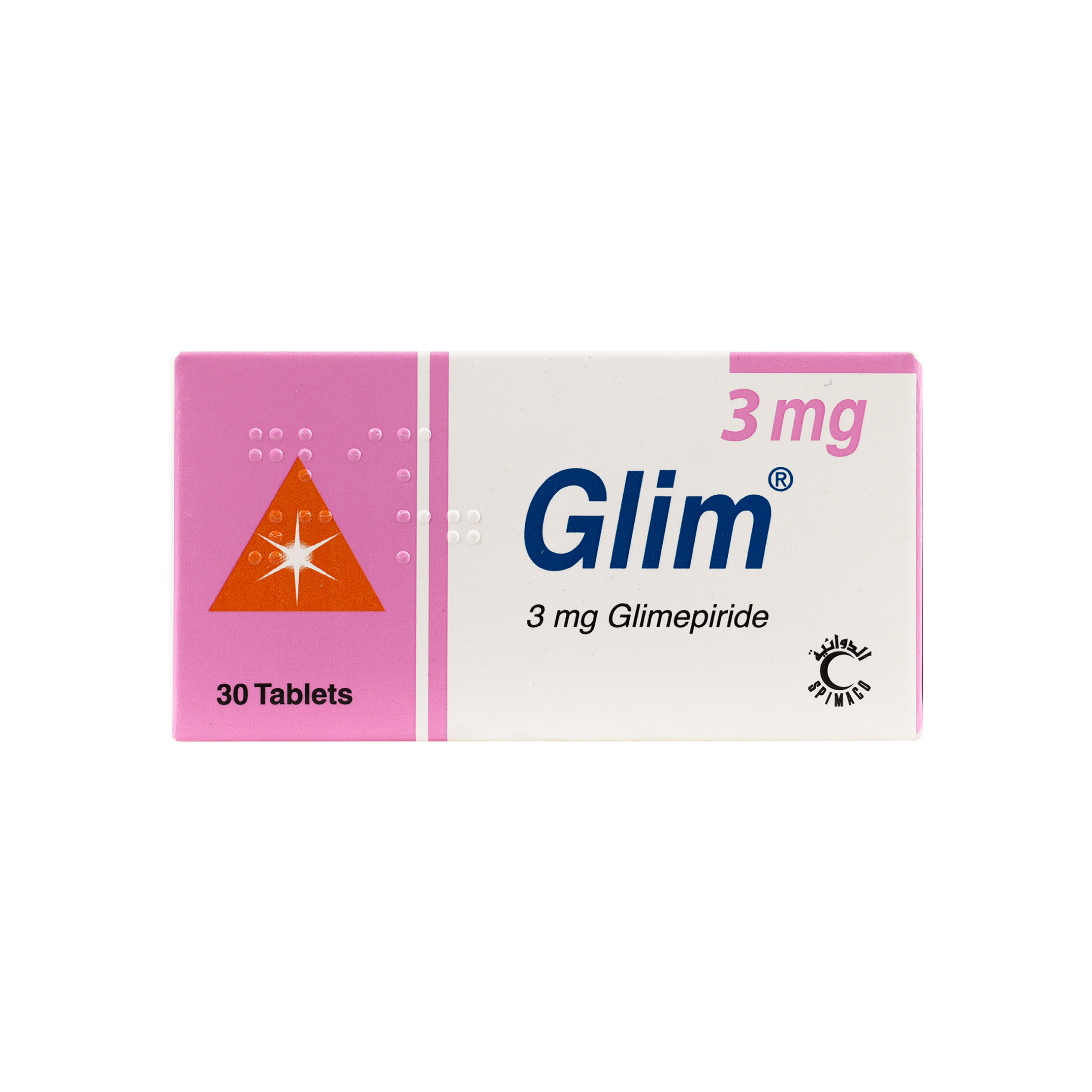 GLIM 3MG 30 TABLETS