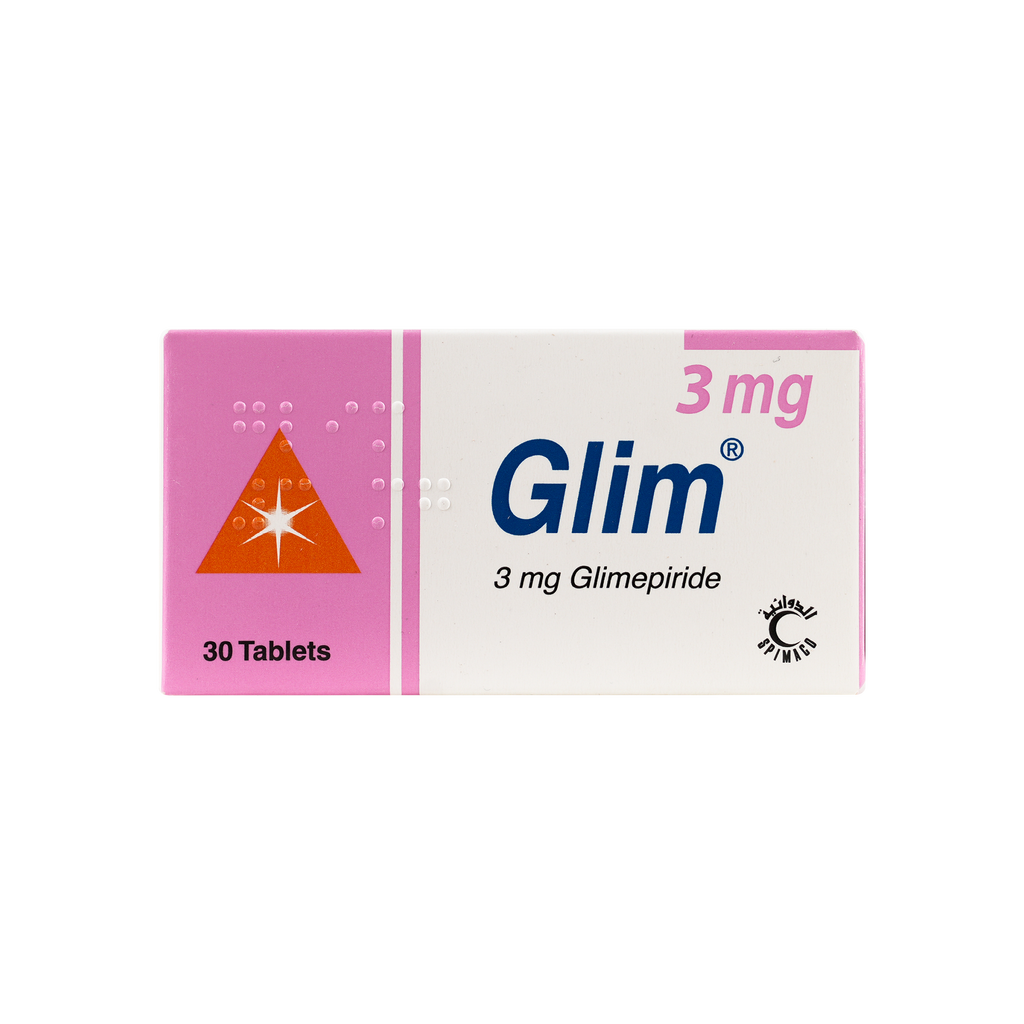 GLIM 3MG 30 TABLETS