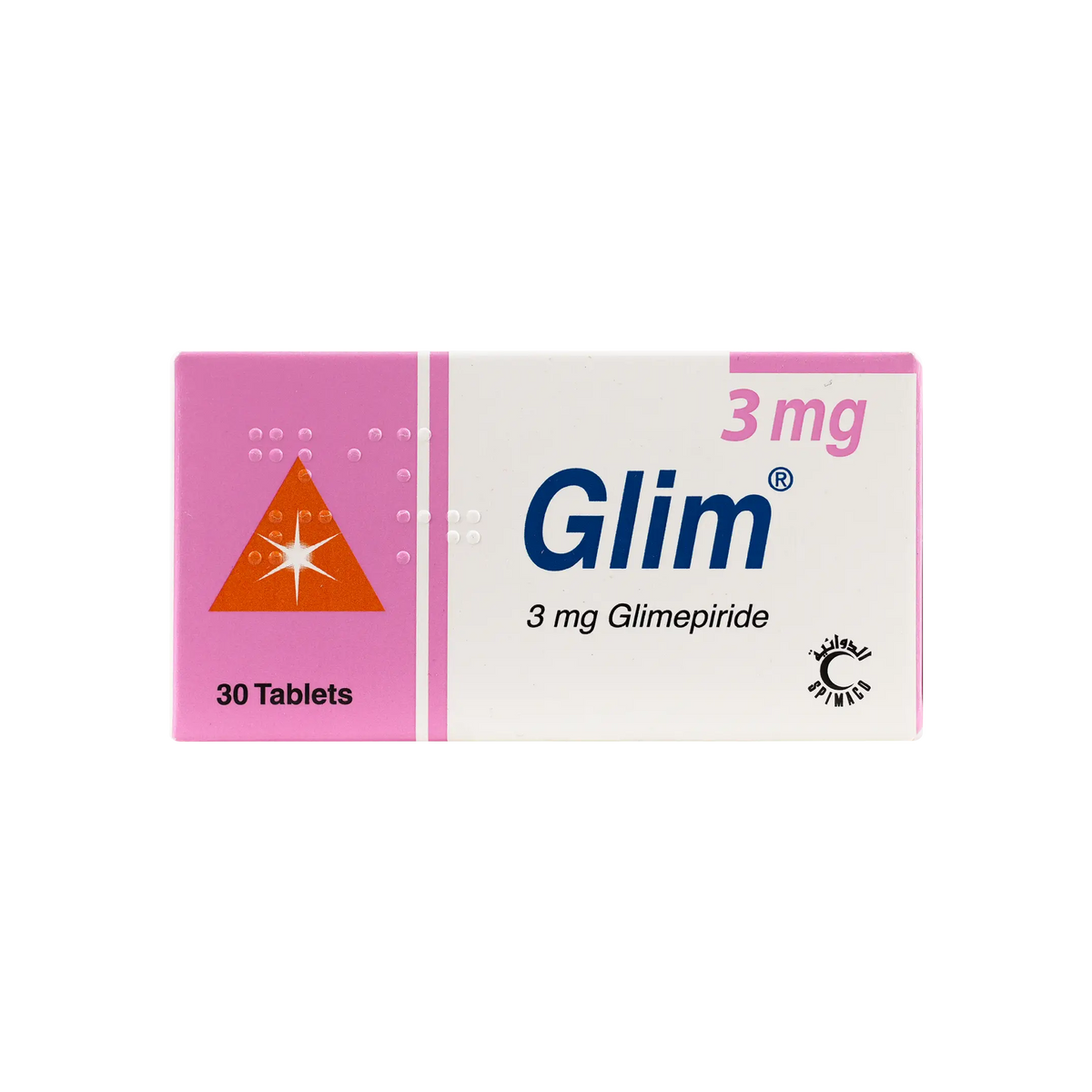 26406-Glim 3Mg 30 Tablets