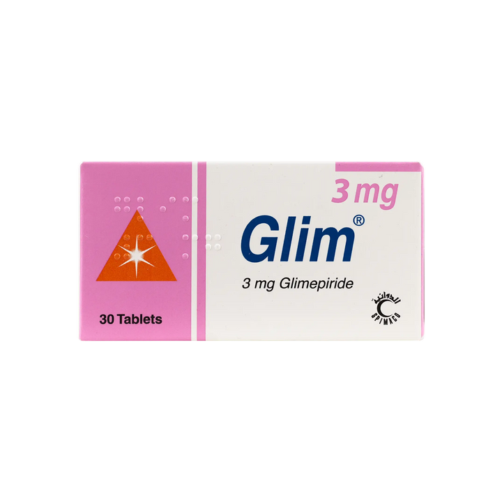 26406-Glim 3Mg 30 Tablets