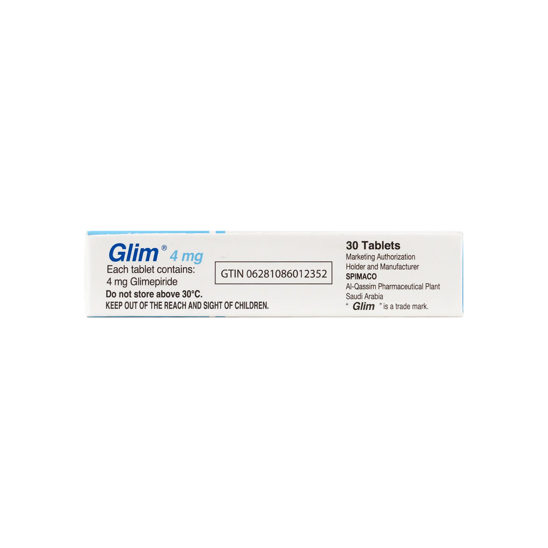 26407-Glim 4Mg 30 Tablets +1