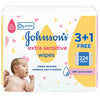 Johnson’s Baby Extra Sensitive 56Wipes (3 + 1)-Offer