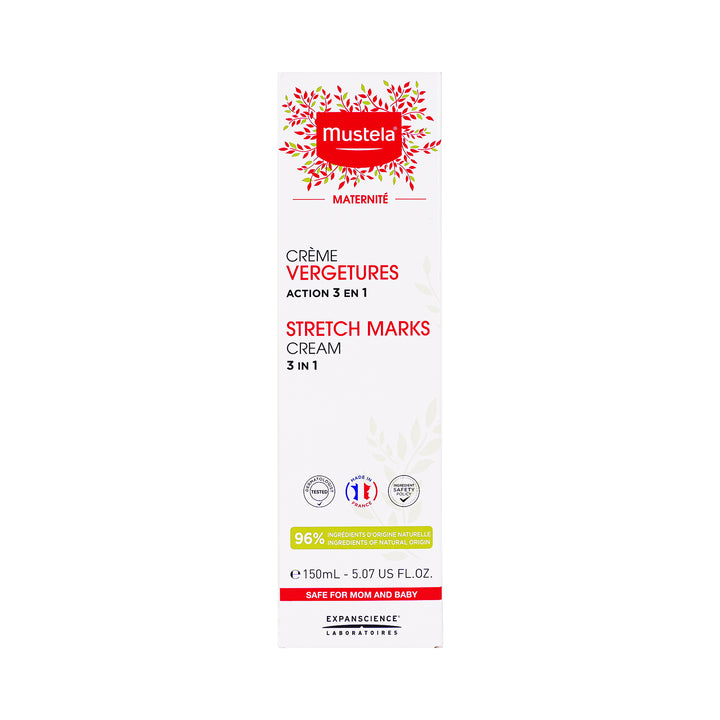 26532-Mustela Maternite Stretch Marks 3 In 1 Cream 150ml +1