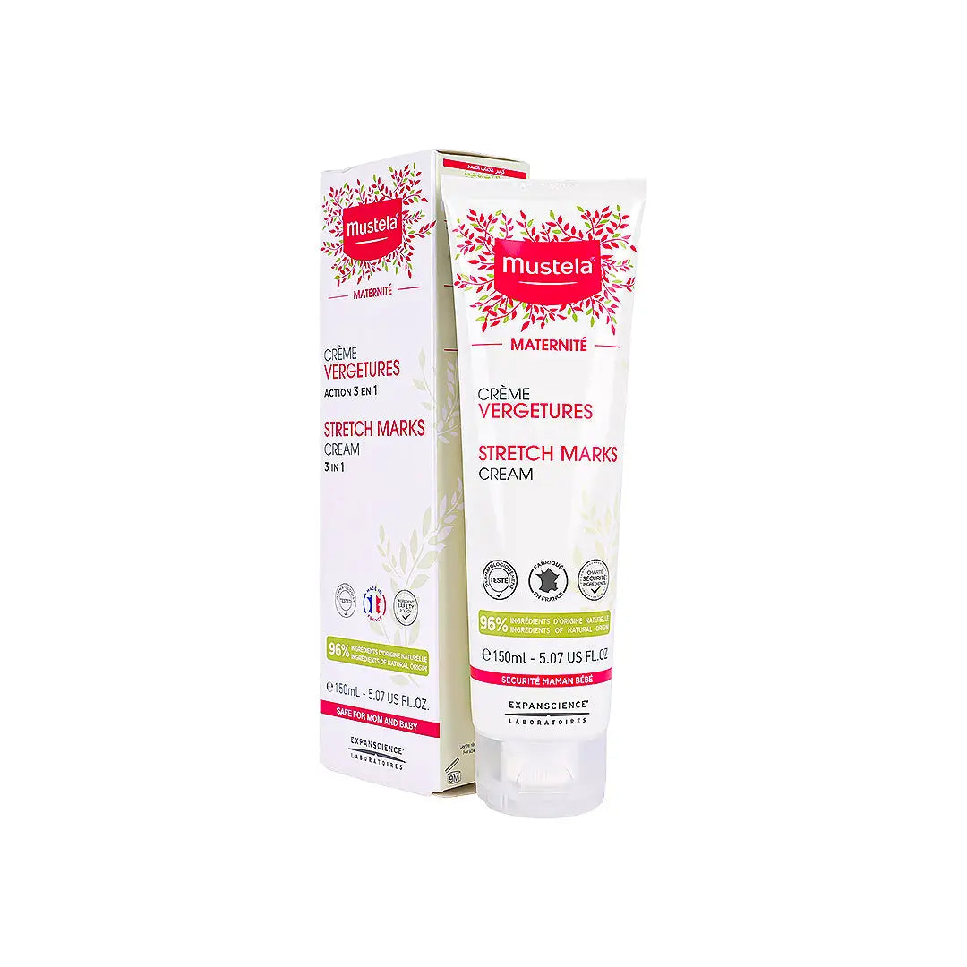 موستيلا كريم ستريتش مارك 3 في 1 - 150 مل