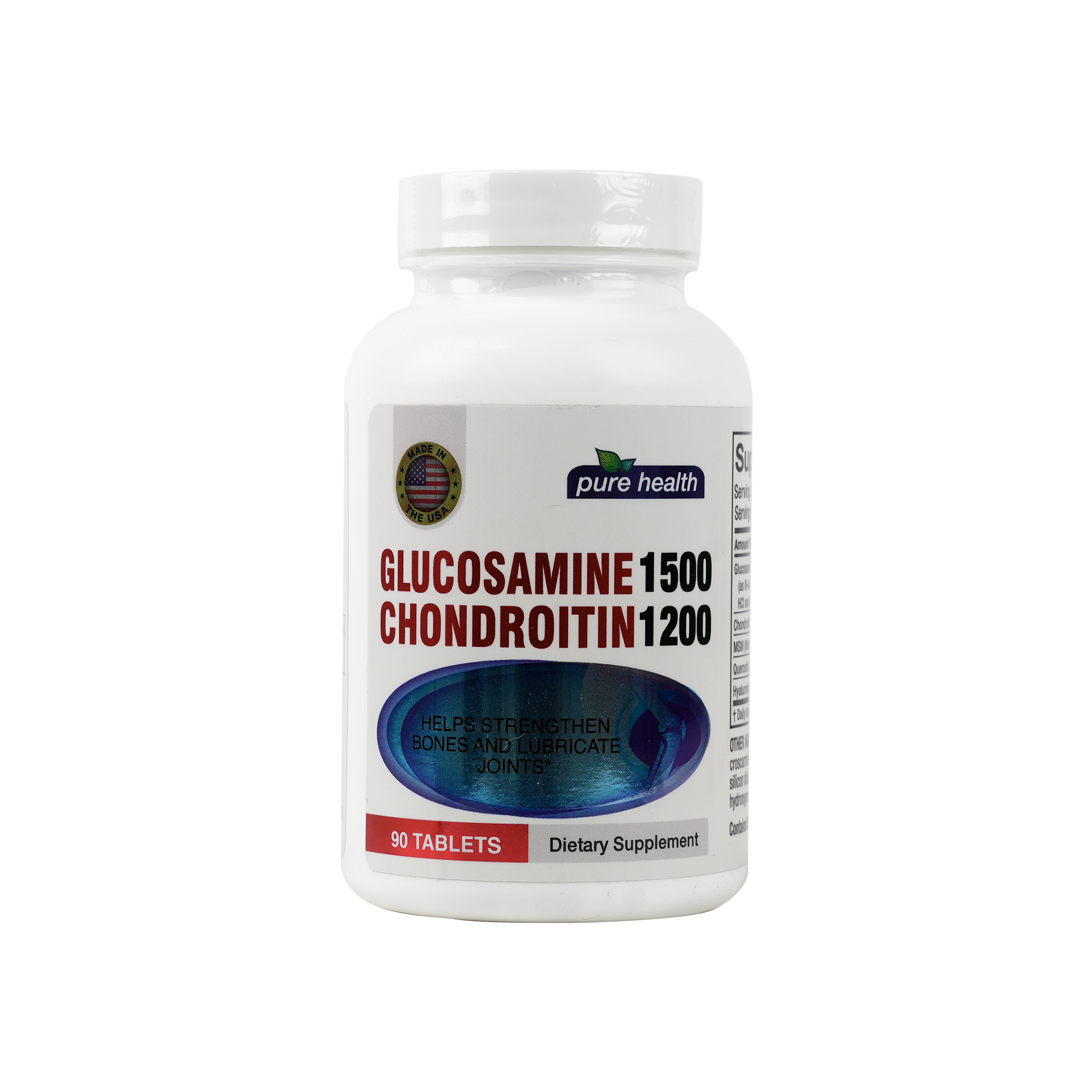 PURE HEALTH GLUCOSAMIN & CHONDROITIN 90TAB