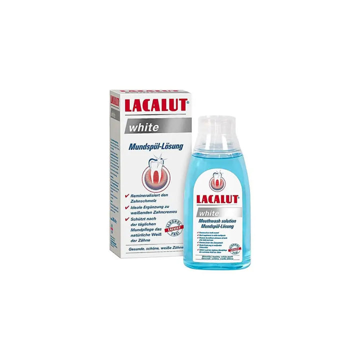 26648-Lacalut White Mouthwash 300ml +4