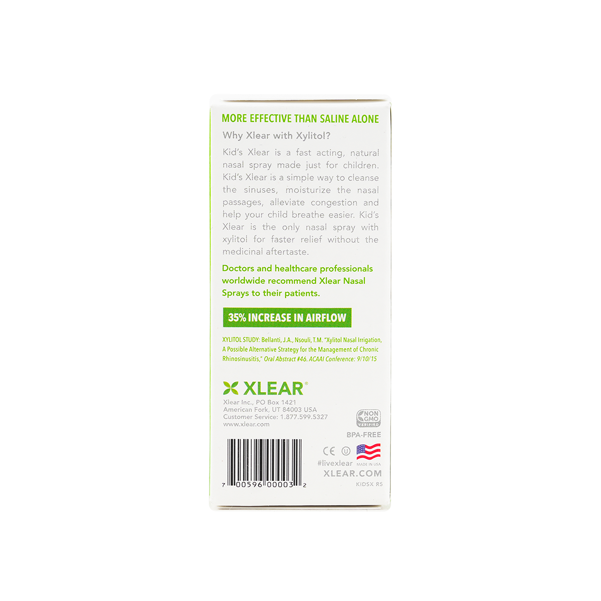 XLEAR KIDS NASAL SPRAY(22ML)