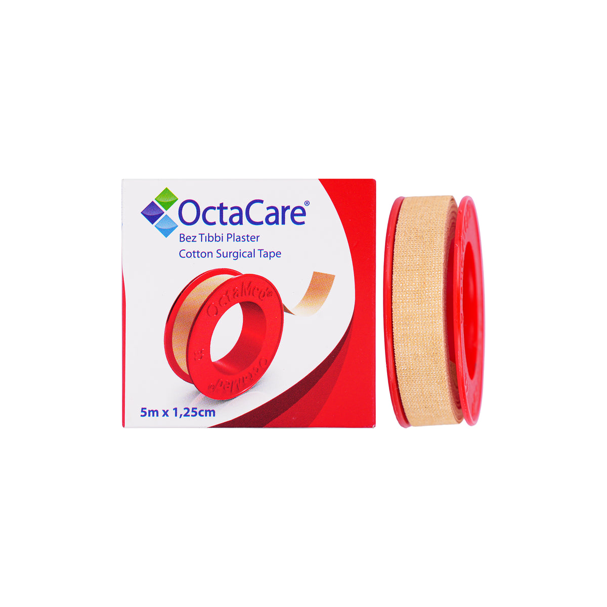 26938-Octacare Surgical Tape Cotton 1.25cm-10501