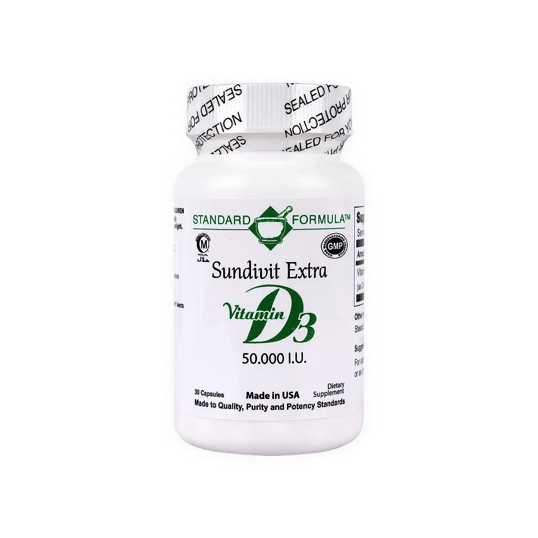 SUNDIVIT EXTRA VIT D3 50,000IU 30CAP