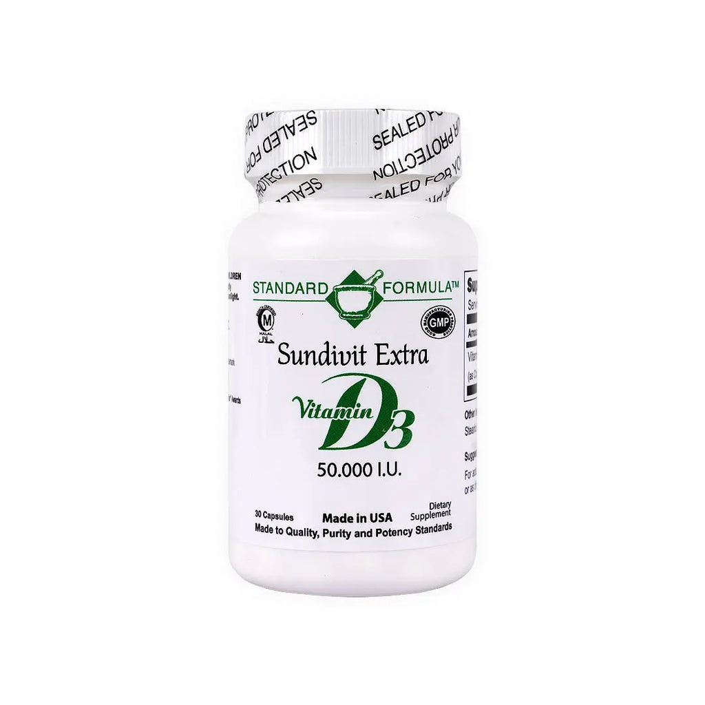 SUNDIVIT EXTRA VIT D3 50,000IU 30CAP