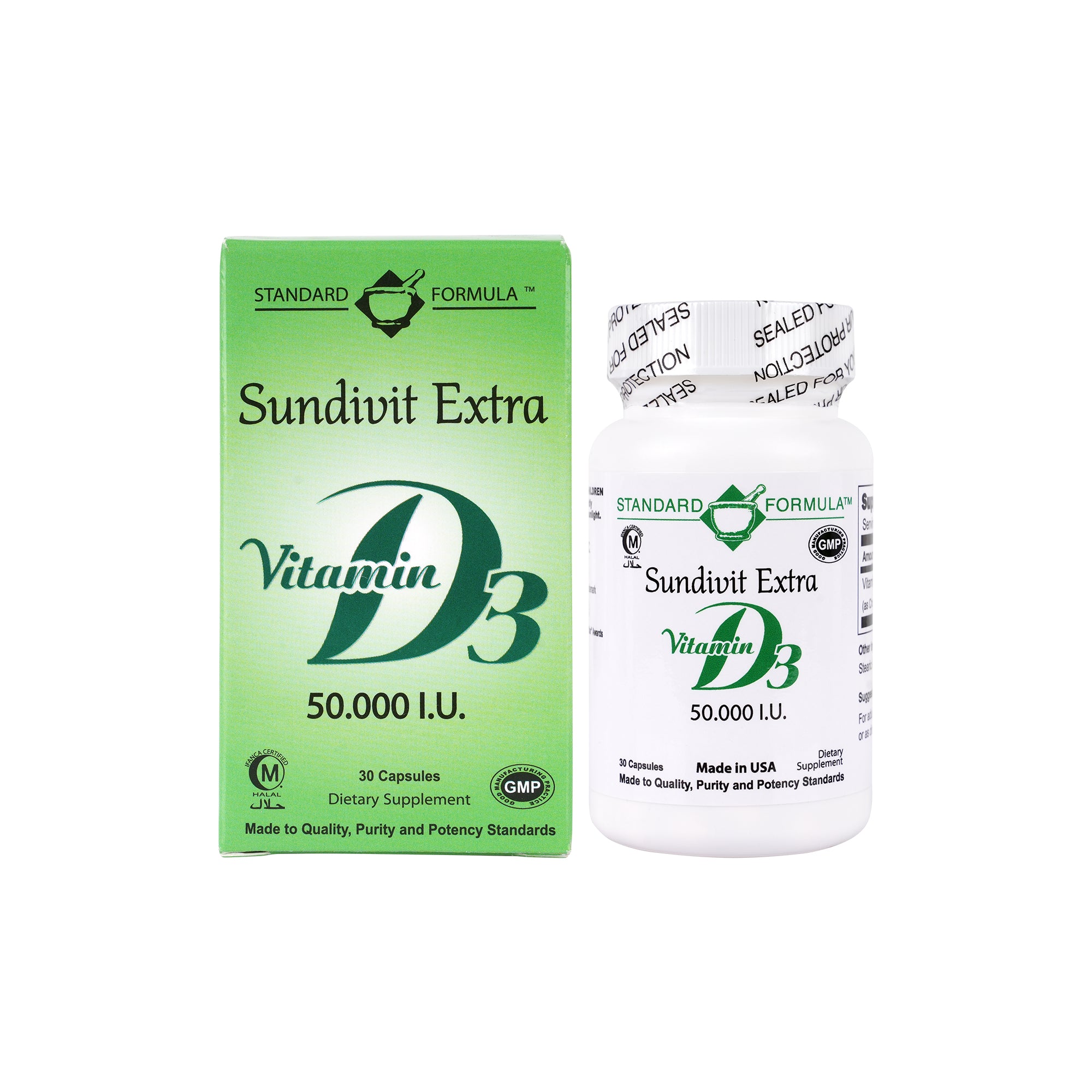 26954-Sundivit Extra Vit D3 50,000Iu 30Capsules