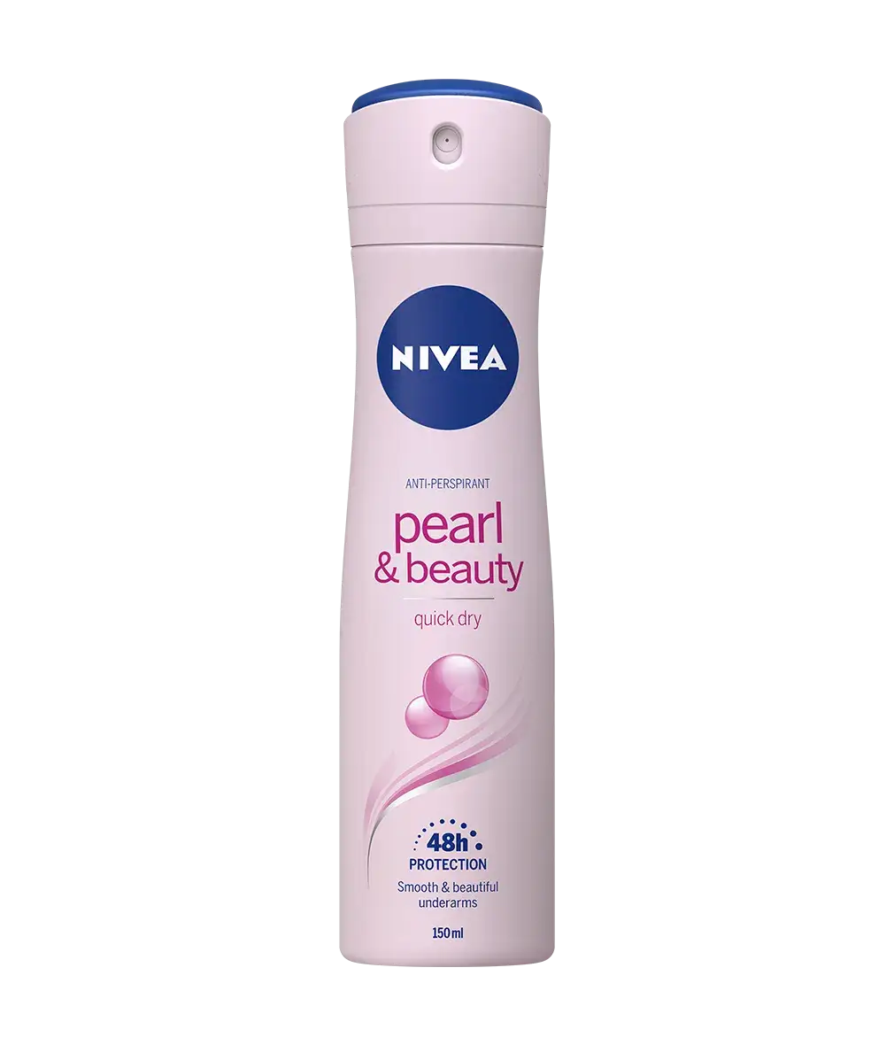 Nivea 48h Anti-Perspirant Spray 150ml-Pearl & Beauty