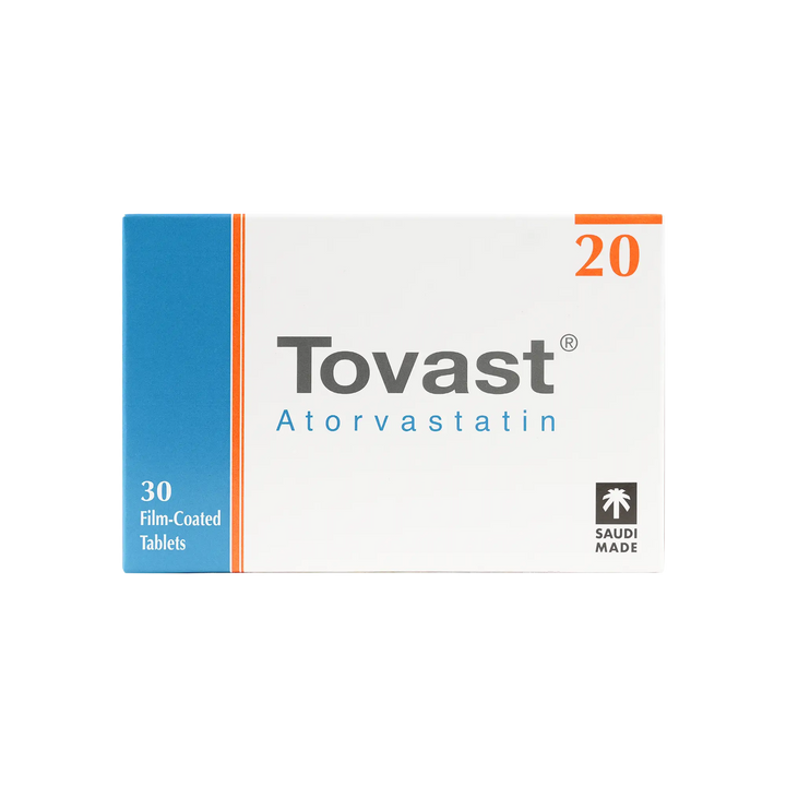 27001-Tovast 20Mg 30 Tablets