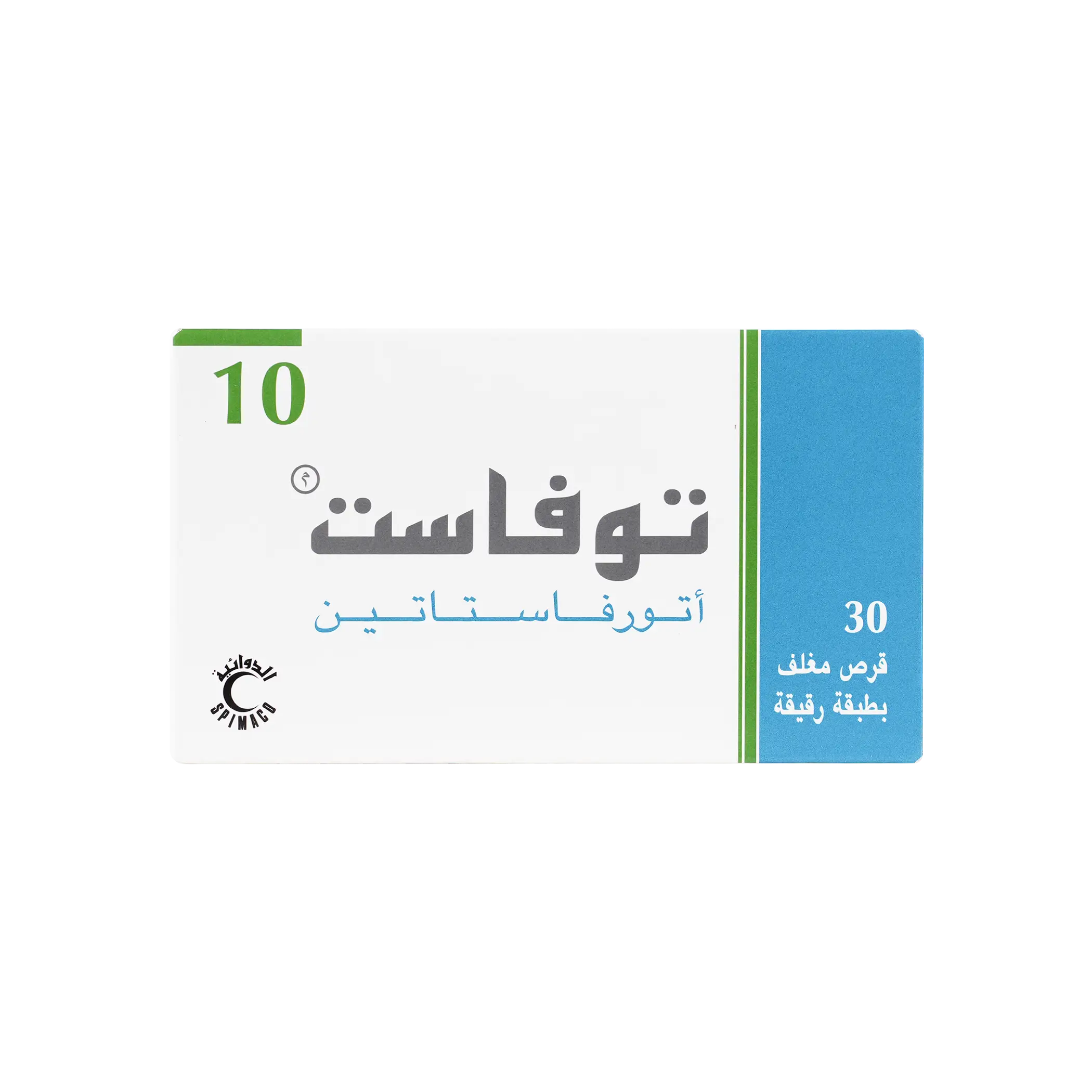 TOVAST 10MG 30 TABLETS