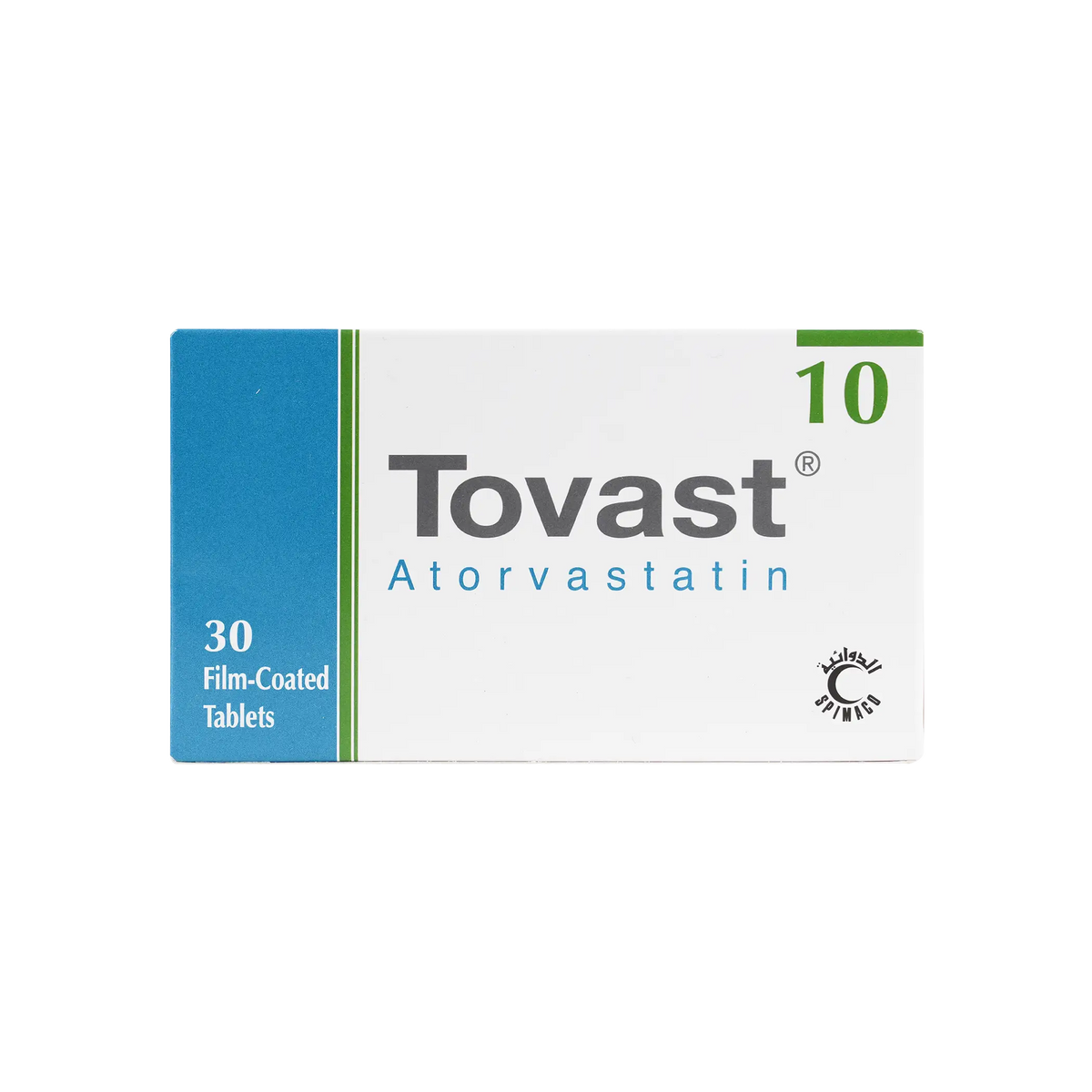 27002-Tovast 10Mg 30 Tablets