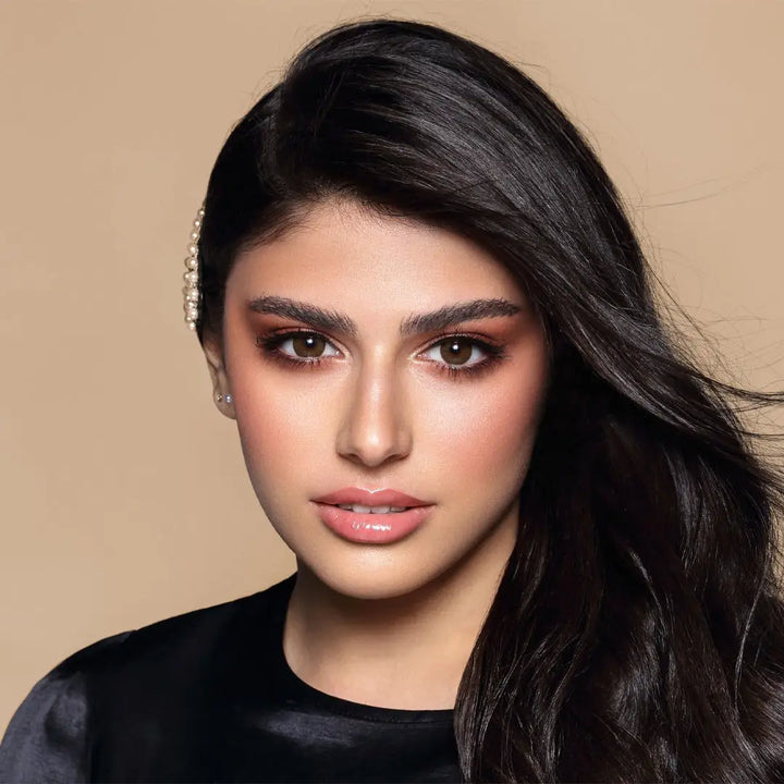 27011-Bella Diamond Monthly Lenses - Brown Shadow +1