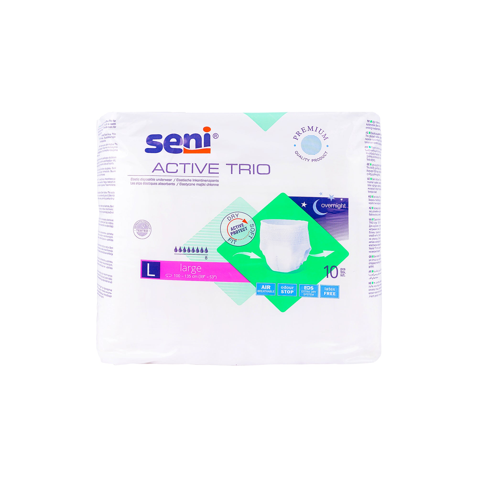 27069-Seni Active Trio Underwear 10pcs-Large +1