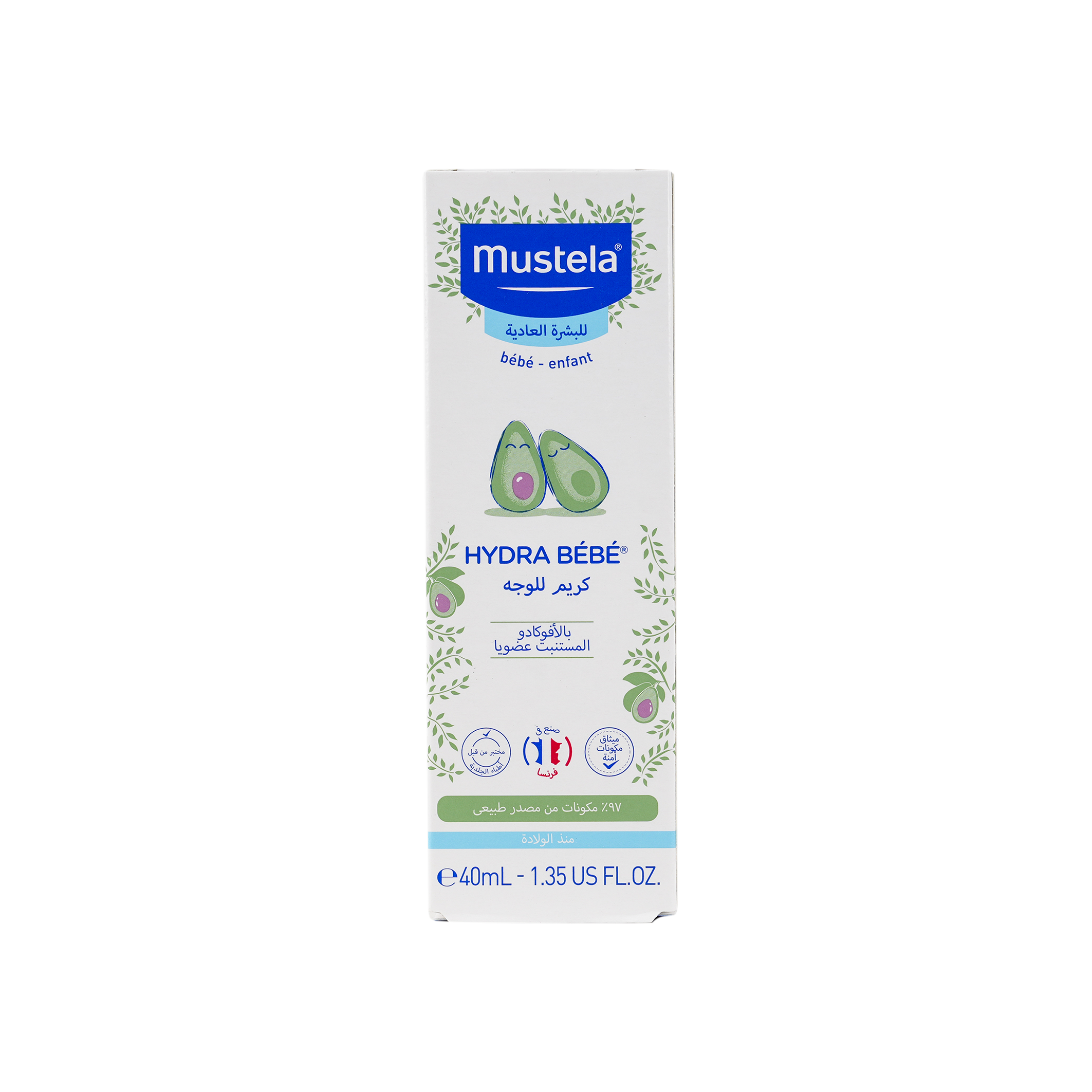 Mustela Bebe-Enfant Hydra Bebe Facial Cream 40ml