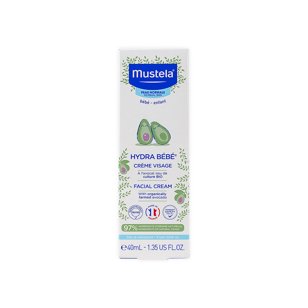 Mustela Bebe-Enfant Hydra Bebe Facial Cream 40ml