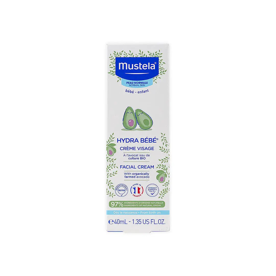 27078-Mustela Bebe-Enfant Hydra Bebe Facial Cream 40ml +1