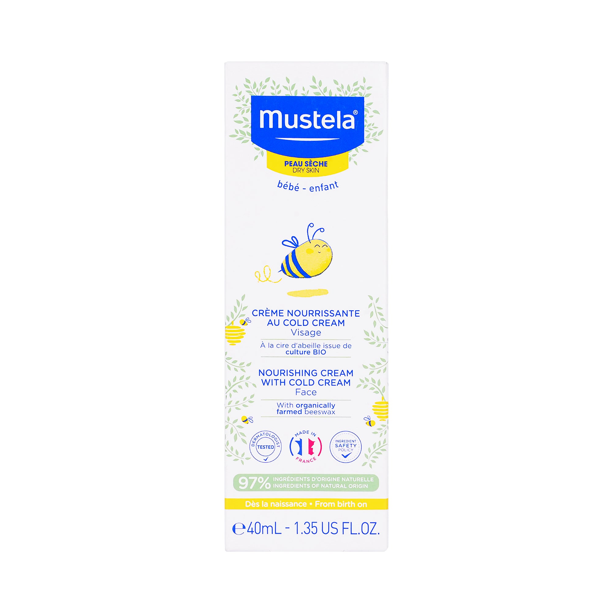 27079-Mustela Bebe-Enfant Nourishing Cream With Cold Cream 40ml